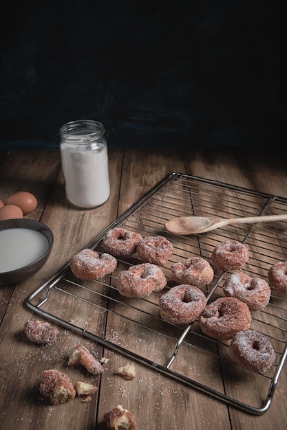 Delicious homemade donuts