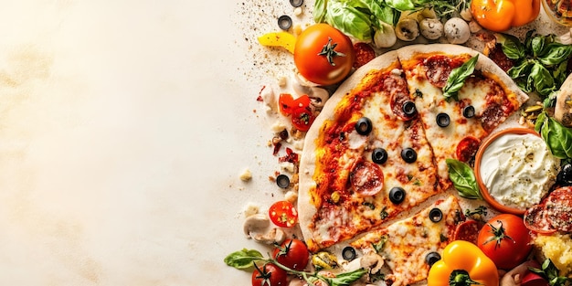 delicious homemade pizza