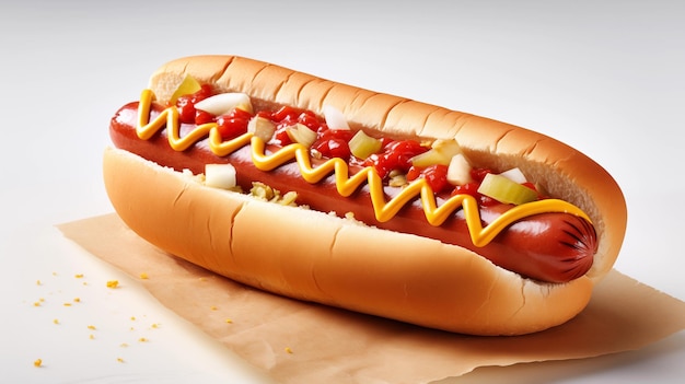 Delicious hot dog food pictures