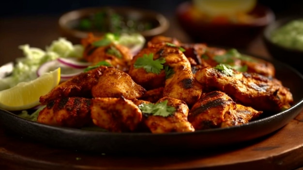 Delicious Indian Chicken Tikka Dish