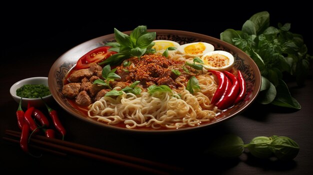 delicious indonesian noodle