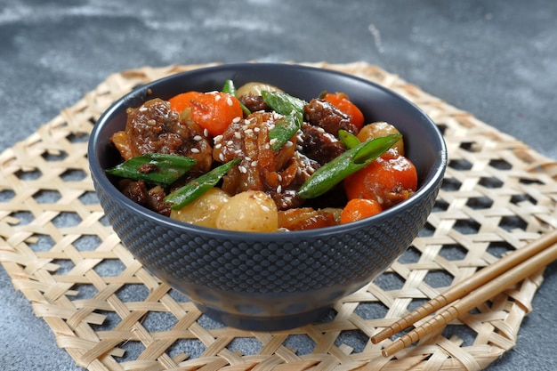 사진 맛있는 한우 갈비찜 -갈비찜