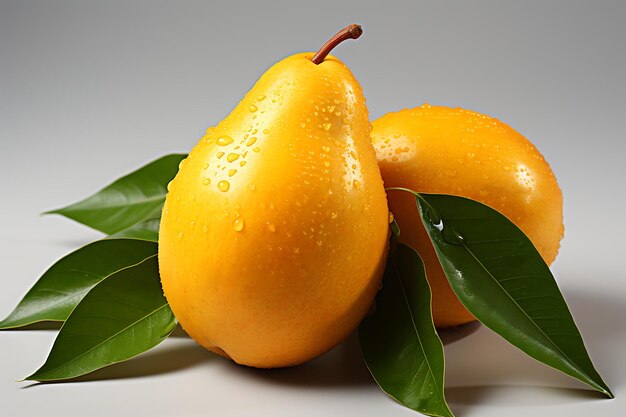 Delicious Mango in studio photography