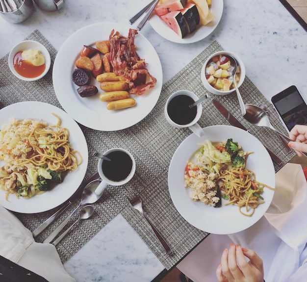 写真 美味しい食事