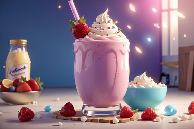 Delicious milkshake