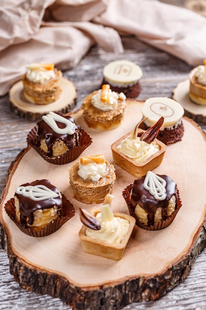 Delicious mini cakes