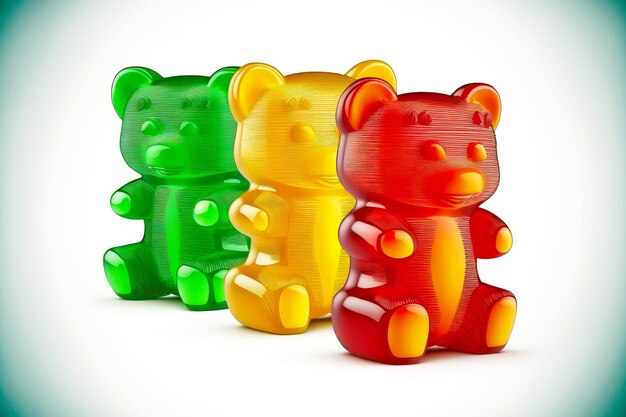 Gummy Bears 3D model