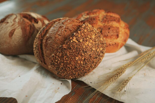 delicious natural aesthetic baked bread