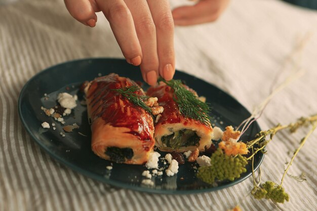 delicious natural aesthetic baked bread