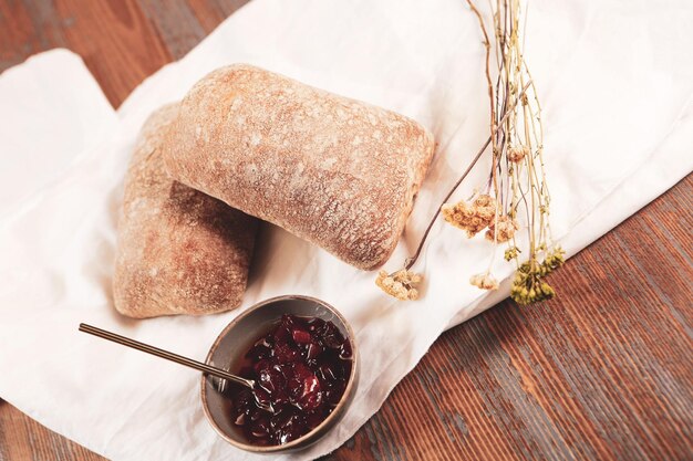 delicious natural aesthetic baked bread