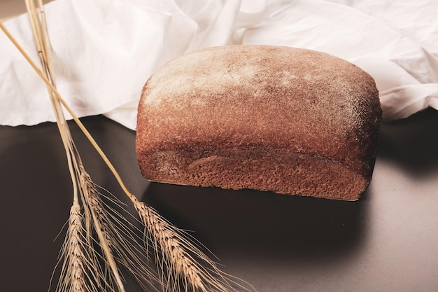 Foto delizioso pane da forno estetico naturale