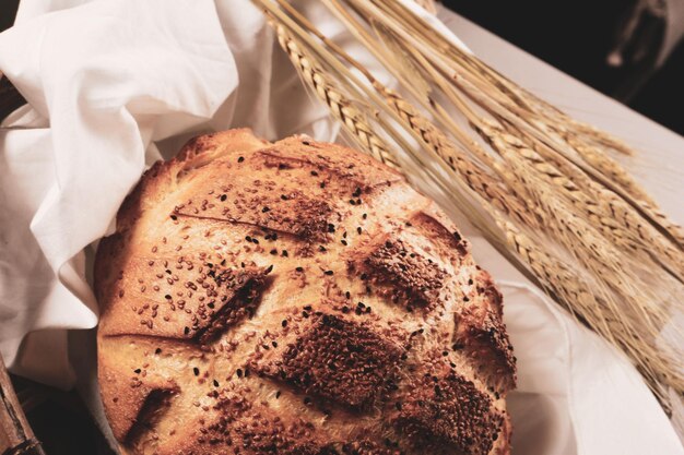 delicious natural aesthetic baked bread