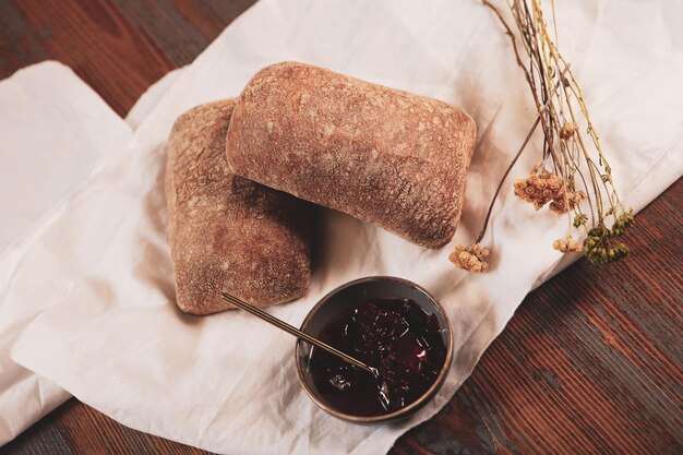 delicious natural aesthetic baked bread