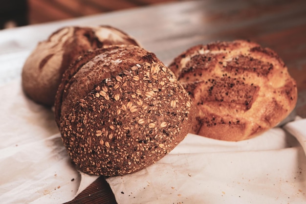 delicious natural aesthetic baked bread