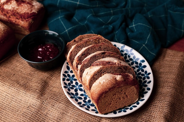 delicious natural aesthetic baked bread