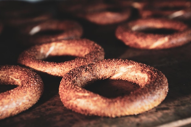 Delicious natural aesthetic baked bread