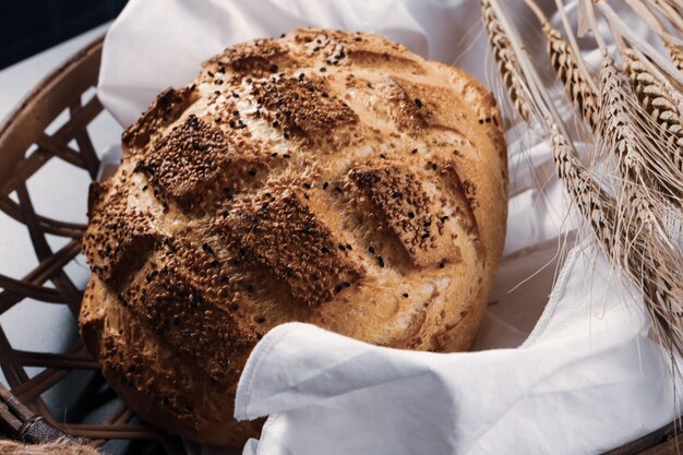 delicious natural aesthetic baked bread