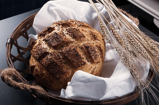 delicious natural aesthetic baked bread