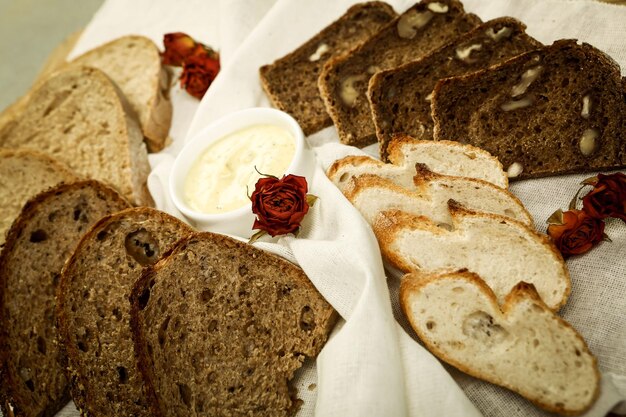 delicious natural aesthetic baked bread