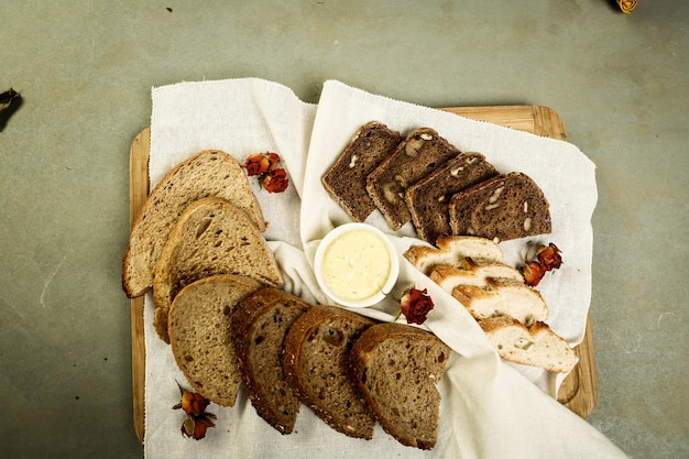 delicious natural aesthetic baked bread