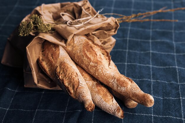 delicious natural aesthetic baked bread