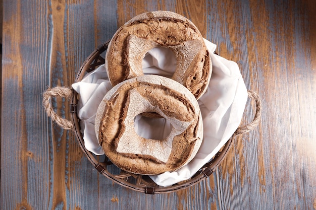 delicious natural aesthetic baked bread