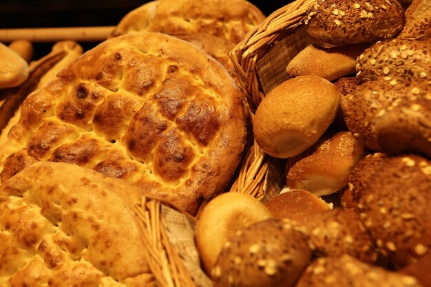 delicious natural aesthetic baked bread