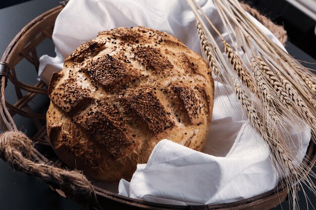 delicious natural aesthetic baked bread