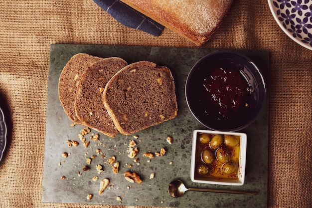 delicious natural aesthetic baked bread