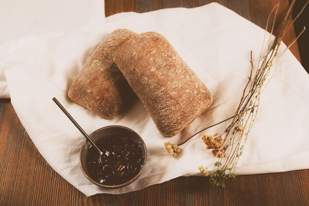 delicious natural aesthetic baked bread