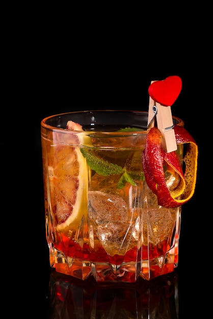 Delizioso cocktail negroni