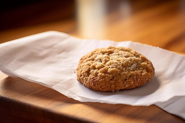 Delicious Oatmeal Raisin Cookie with Crispy Edges and Chewy Center