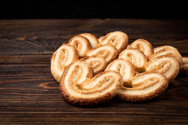 Delicious palmier cookies