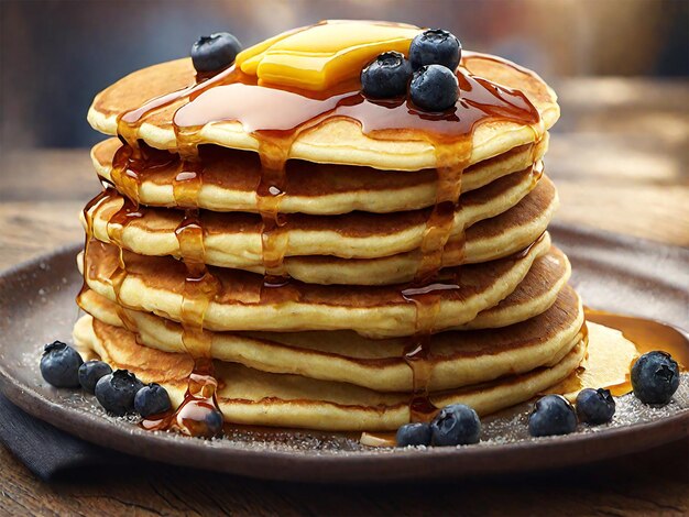 Delicious pancake photo