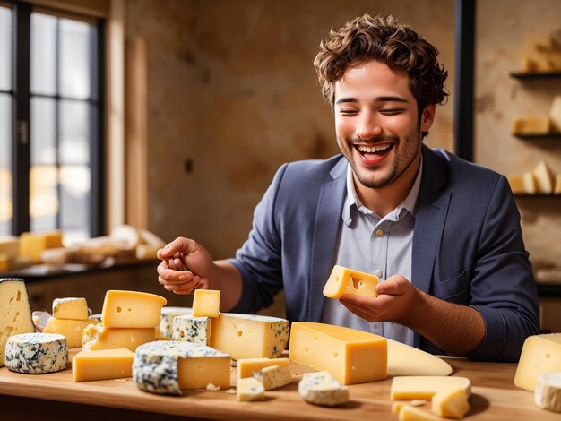 写真 aiが生成したおいしいチーズ