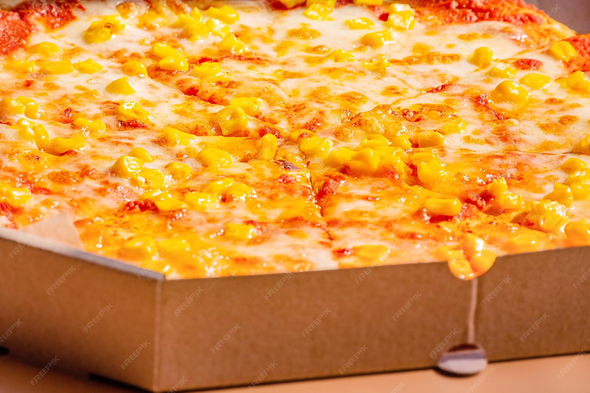 Premium Photo Delicious pizza in a box food delivery lunch and dinner