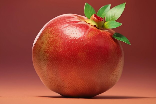 Delicious pomegranate fruit wallpaper illustration background chinese cuisine fruit
