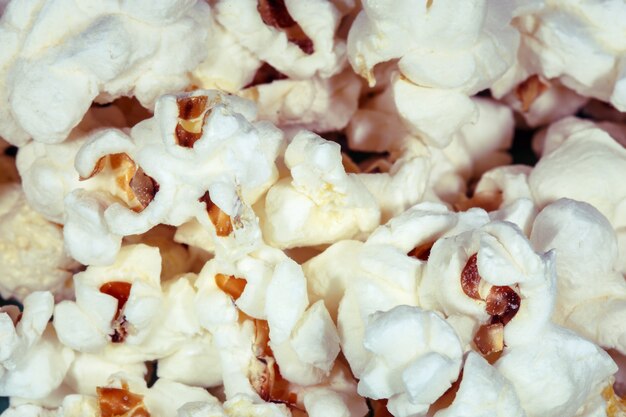 Delicious popcorn background