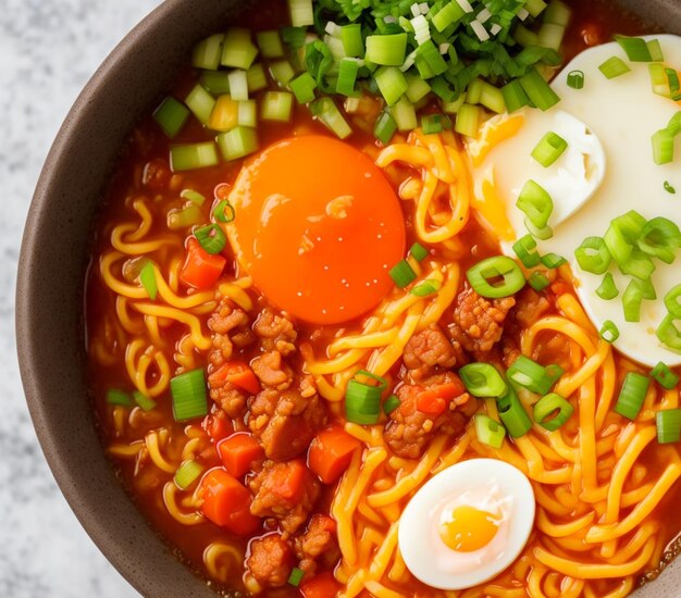 AIが生成した美味しいラーメン