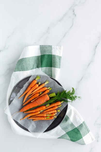 Delicious roasted carrots