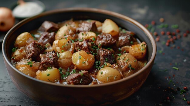 Delicious Scottish Stovies Recipe with Beef and Potatoes