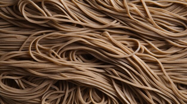 Delicious soba noodles horizontal background