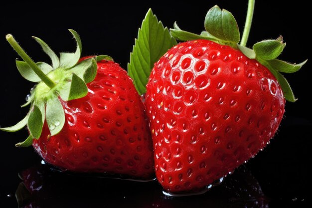 delicious strawberry pictures generative ai