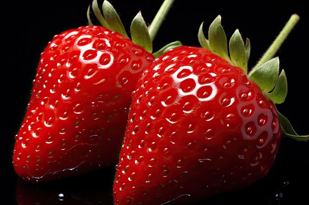 delicious strawberry pictures generative ai