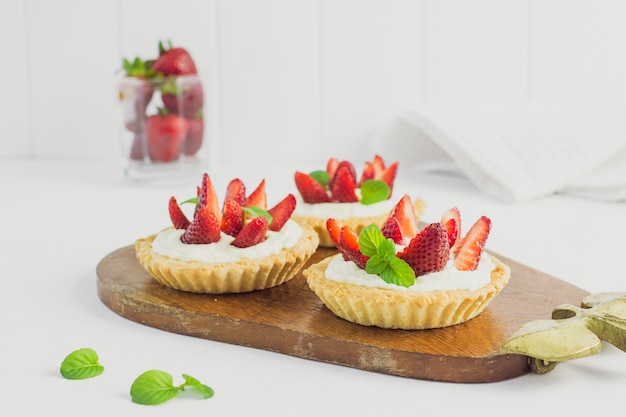 Deliziosa torta alla fragola