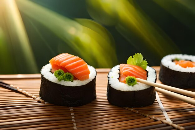 Foto deliziosa foto di sushi