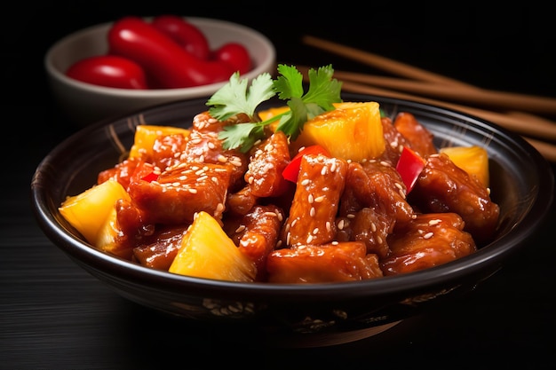 Delicious Sweet and Sour Pork with Pineapple