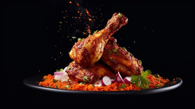 Delicious Tandoori Chicken Generative AI