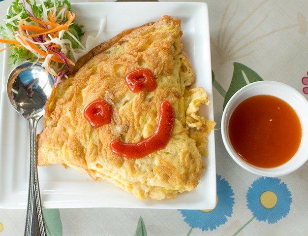 맛있는 전통 태국 음식, 달걀 오믈렛