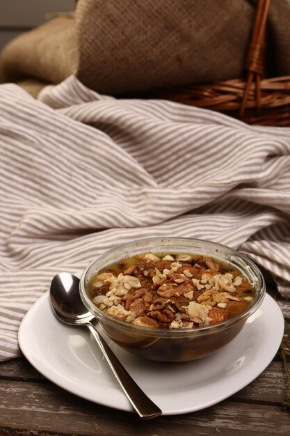 Delicious Traditional Turkish dessert ashure